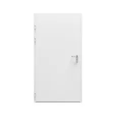 Дверь противопожарная металлическая дымогазонепроницаемая сплошная, однопольная, угловая коробка ДПР-Олимп-01/60К (1050-2075)