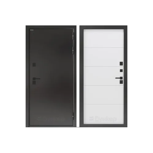 Входная дверь с терморазрывом BN-10 ФЛ-649 Белый софт